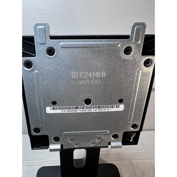 Dell 24" Computer Monitor Screen Adjustable Tilt Stand E2414Ht 2414 - Picture 2 of 5